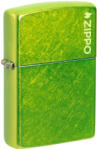 Zippo Brichetă Zippo 24513ZL Lurid Green with Zippo Logo (24513ZL) Bricheta