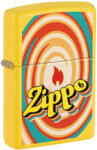 Zippo Brichetă Zippo 46570 Hypnotic Spiral and Logo (46570) Bricheta