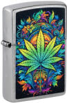 Zippo Brichetă Zippo 46575 Vibrant Colors Cannabis Leaf (46575) Bricheta