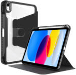 Techsuit - Crystal Vision - iPad 10 (2022) 10.9 - Fekete tok