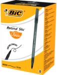 BIC Round Stic golyóstoll, 60 db / doboz, fekete (920568)