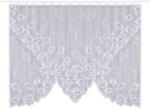 Splendid Jacquard függöny Splendid Agata, 300 x 150 cm, 100% poliészter, hímzéssel, fehér