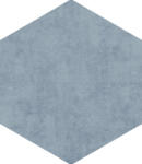 PAMESA CERAMICA Járólap, Pamesa Atrium Alpha Hex. Azul 25, 8x29cm - zuhanykabin