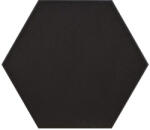 PAMESA CERAMICA Járólap, Pamesa Mayfair Negro Hex 19, 8x22, 8 cm