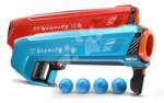 SPYRA Lansatoare de grenade cu apă cu afișaj LED color SpyraGravity Duel Spyra set de 2 bucăți cu baterie integrată încărcare USB-C și 8 grenade de apă cu rază de acțiune de 16 m (SPGR1BR)