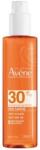 Avène - Ulei de corp cu protectie solara SPF30 Avene Satin Finish Sun Oil, 200 ml