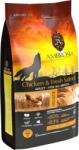 Ambrosia Hrana uscata pentru caini Ambrosia Adult, Pui si somon, hipoalergenic, fara cereale, 12kg (ACS12)