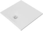 Kludi Terra cădiță de duș pătrată 80x80 cm alb 08DW0953 (08DW0953)
