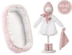 Llorens M740-88 haine pentru păpușă bebeluș NEW BORN mărimea 40-42 cm cu accesorii (MA4-M740-88)