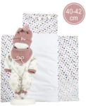 Llorens M738-88 haine pentru păpușă bebeluș NEW BORN mărimea 40-42 cm cu accesorii (MA4-M738-88)