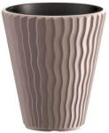 Prosperplast Ghiveci de flori SANDY + insert mocca 39 cm