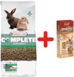 Versele-Laga Versele-Laga Cuni Adult Complete 8kg + VITAPOL Smakers diópehely rágcsálóknak és nyulaknak 2db
