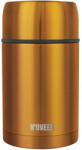 N'OVEEN Termos pentru supa/mancare TB953, 800ml, perete dublu, Inox, Husa transport (TB953)