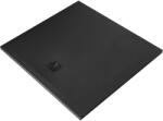 Kludi Terra négyzet alakú zuhanytálca 100x100 cm fekete 08DW1839 (08DW1839)