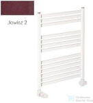 Radeco PINO K AK2-500/EP 715x530 törölközőszárítós radiátor, JOWISZ 2 (metál bordó) színben (Radeco_PINO_K_AK2_500_EP_JOWISZ2)