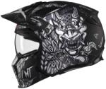 MT Helmets Casca MT Helmets Streetfighter SV S Hellish - Adventure, negru mat, Ochelari soare incluși, ECE 22.06 (1327B02122)