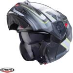 Caberg Casca Caberg Duke X SV Tour - Flip-up, negru/galben fluor, Ochelari soare incluși, ECE 22.06 (C0IL60I)