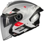 MT Helmets Casca MT Helmets Cosmo SV Silence - Open face, gri lucios, Ochelari soare incluși, ECE 22.06 (1361C42021)