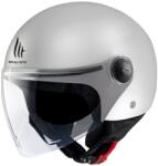 MT Helmets Casca MT Helmets Street S - Open face, alb lucios, ECE 22.06 (13380000011)
