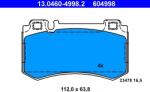 ATE Set placute frana ATE 13.0460-4998.2 (13.0460-4998.2)