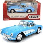 Kinsmart 1957 Chevrolet Corvette kisautó - viágoskék (KT5316)