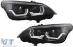 KITT EU 3D LED Angel Eyes Első Lámpa BMW 5 E60 E61 (2003-2007) modellekhez, LCI dizájn (HLBME60LED)