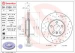 BREMBO Disc frana BREMBO XTRA LINE - Xtra 09. C350.1X (09.C350.1X)