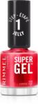 Rimmel Super Gel gel de unghii fara utilizarea UV sau lampa LED culoare 016 Cerise Pop 12 ml