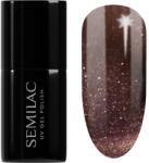 Semilac UV Hybrid Galaxy Flash unghii cu gel folosind UV / lampă cu LED culoare 823 Meta Rose 7 ml
