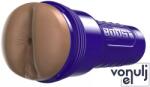 Fleshlight maszturbátor Boost Blast Medium Dark - realisztikus, ánusz formájú, sötét testszínű, vízálló, vibráció nélküli