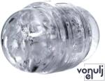 Fleshlight maszturbátor Quickshot Riley Reid - realisztikus, ánusz és vagina nyílással, áttetsző, vizálló, vibráció nélküli