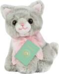 Studio Pets Jucărie de pluș Studio Pets - Sticlă de apă Pisicuță Bella cu servietă, pașaport și autocolante, 8 cm (6532)