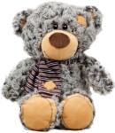 Amek Toys Jucărie de pluș Amek Toys - Ursuleț de pluș cu eșarfă, gri, 25 cm (030178-2)