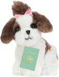 Studio Pets Jucărie de pluș Studio Pets - Câinele Sammy cu servietă, pașaport și autocolante, 8 cm (6528)