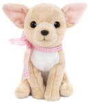 Studio Pets Jucărie de pluș Studio Pets - Câine Chihuahua cu panglică, Pinkey (6224)