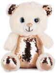 Amek Toys Jucărie de pluș Amek Toys - Ursuleț de pluș cu paiete, 28 cm (010176-1)