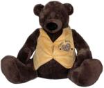 Amek Toys Jucărie de pluș Amek Toys - Ursuleț de pluș cu jachetă galbenă, 60 cm (010116-2)