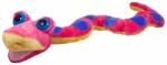 Amek Toys Jucărie de pluș Amek Toys - Șarpe, roz, 114 cm (010616-2)