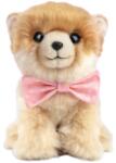 Studio Pets Jucărie de pluș Studio Pets - Câine Pomeranian cu fundiță, Pom-Pom, 23 cm (6460)