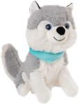 Amek Toys Jucărie de pluș Amek Toys - Husky cu eșarfă albastră, 29 cm (30205)
