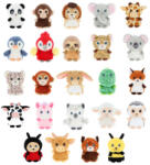 Keel Toys Jucărie de pluș ecologică Keel Toys Keeleco Adoptable World - Animal, 10 cm, asortiment (SE2286)