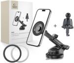 Tech-Protect N58 Mágneses Magsafe Műszerfalra és Szellőzőre Rögzíthető Autós Tartó Fekete - studioeszkozok