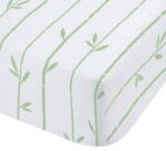 Catherine Lansfield Cearceaf pentru copii alb pentru pat de o persoană cu elastic 90x190 cm Panda Paws - Catherine Lansfield