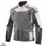 Ixon Geaca moto Ixon Midgard MS - barbati, all season, impermeabila, touring/adventure, gri/negru/rosu (1051010984033)