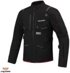 Ixon Geaca moto Ixon M-Skeid - barbati, all season, impermeabila, touring/adventure, negru/rosu (1051010841117)