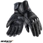 Seventy Degrees Manusi moto piele Seventy Degrees SD-R11 - barbati, iarna, impermeabile, racing, negru (SD1101101)