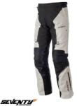 Seventy Degrees Pantaloni moto Seventy Degrees SD-PT1S - unisex, vara, impermeabili, touring, negru/gri (SD4300202)