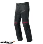 Seventy Degrees Pantaloni moto Seventy SD-PT22 unisex vara negru (SD4302201)