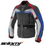 Seventy Degrees Geaca moto Seventy Degrees SD-JT43 - barbati, all season, impermeabila, touring, gri/rosu/albastru (SD2304314)