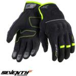 Seventy Degrees Manusi moto Seventy Degrees SD-C54 - barbati, vara, urban, degete tactile, negru/galben (SD1205403)